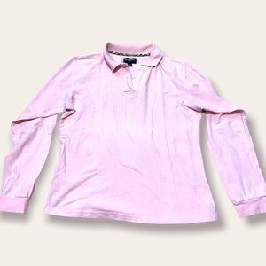 Burberry collar long sleeve shirt S
